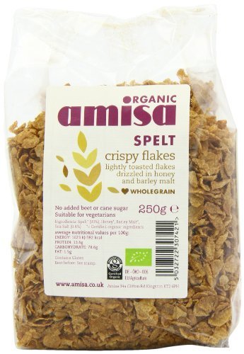 Amisa Organic Crispy Spelt Flakes 250 g by Amisa