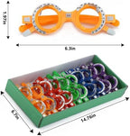 Optical Trial Lens Frame Set: 10Pcs Optometry Frame PD 52MM~70MM Optician Trial Eye Lens, Optometry Rack Progressive Optical Testing Accessories Glasses Tools for Optometrists (10Pcs)