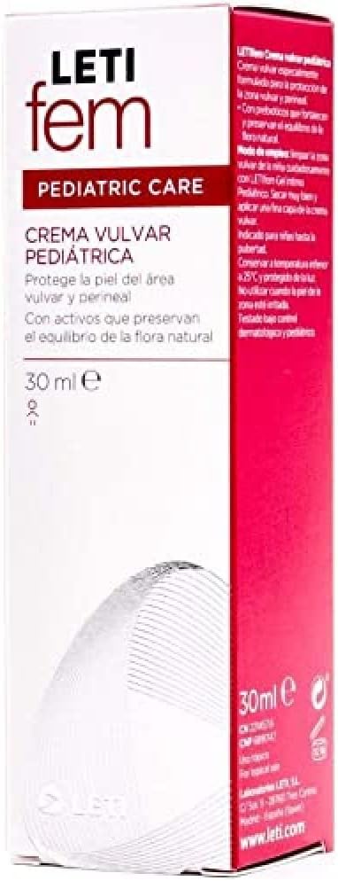 LETIFEM INTIM PEDIATRIC CREMA VULVAR 30ML.