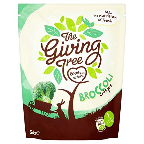 The Giving Tree Vacuum Fried Broccoli Crisps - 36g (0.07 lbs)