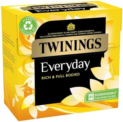 Twinings Everyday 80 Tea Bags (Pack of 4)