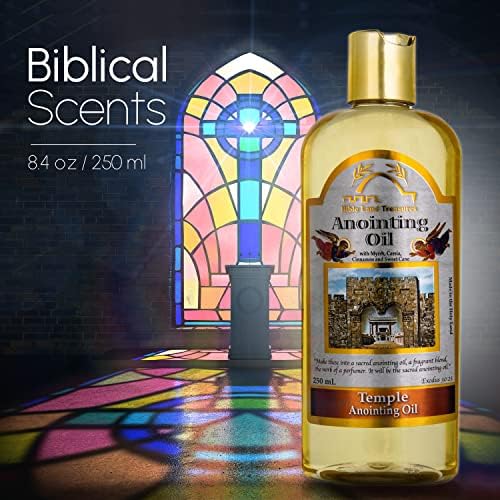 Anointing Oil for Prayer, Blessing Oil of Gladness | Temple, 250 ml