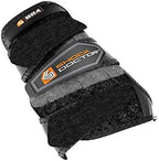 Shock Doctor Black Wrist 3-Strap Support (Left, Medium)