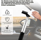 Side Mirror Squeegee,Retractable Car Rearview Mirror Wiper,Portable Car Mirror Squeegee for Rainy Foggy Weather,Universal Car Accessories
