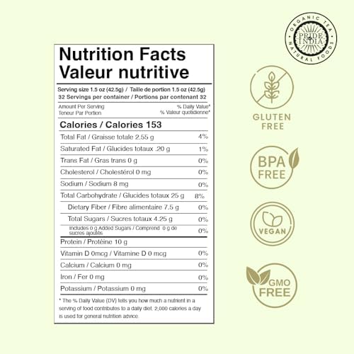 Pride Of India - Indian Whole Green Mung Gram - Protein & Fiber Rich Mung Bean Whole, 3.0 Pound Jar