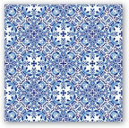 Michel Design Works Paper Luncheon Napkins, Indigo Seas (817438)