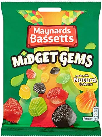 Maynards Midget Gems - 160g - Pack of 3