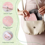 Sanitary Napkin Storage Bags, 4 Pcs Pad Bag for Period Tampon Bags Portable Menstrual Pad Pouch Feminine Pouch First Period Bag Gifts for Women