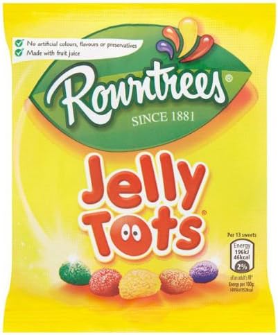Rowntree's Jelly Tots 42G Case Of 36