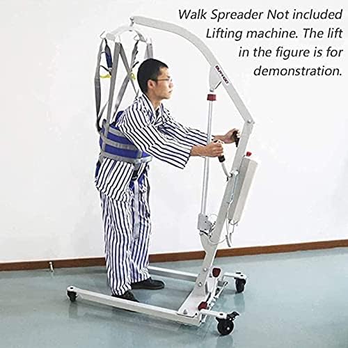 Toileting Hoist Sling, Patient Hoist Lift Sling Equipment for Transfer Paralyzed or Semi-paralyzed Elderly/Disabled from Bed to Commode Toilet
