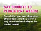 Pro Crabgrass & Grassy Weed Killer - 18.92% Quinclorac (Compare to Drive XLR8) – Concentrated Professional Crabgrass Herbicide – Quick Drying with Residual Control - 64 Ounces