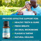 OraRestore Bad Breath Treatment for Adults Halitosis: Dentist Formulated Oral Rinse Concentrate Tooth Oil Liquid Toothpaste, Fresh Breath Mouthwash for Dry Mouth, Oral Care, Healthy Gums & Teeth 15ml