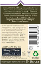 Gumleaf Essentials Relaxing Massage Oil - 4.2fl oz, Cruelty Free & Vegan, 100% Pure & Natural, 100% Recycled & Recylable Packaging