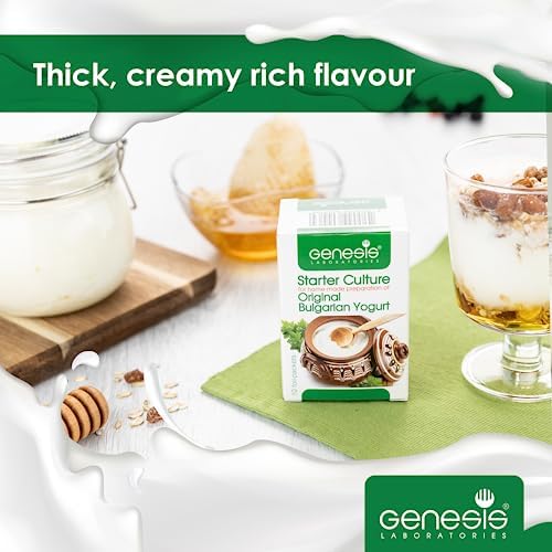 Bulgarian Yogurt Starter Culture Natural Probiotic Yogurt Culture Starter Homemade Yoghurt Starter up to 50 Liters Lactobacillus bulgaricus 10 sachets