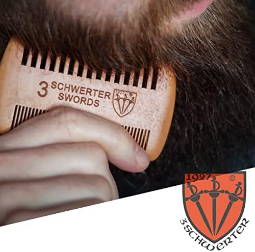 3 Swords Germany – beard mustache care comb (VGW)