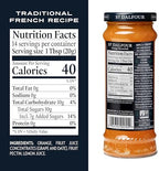 St. Dalfour Orange Marmalade Fruit Spread - 10oz - 100% from Fruit, No Artificial Ingredients, Non-GMO, No Cane Sugars, All Natural - Pack of 6