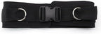 LOOEEL Adjustable Waist Belt Soft Neoprene Padded Belt with 2 Movable Rings for Cable Machines Fitness Exercise Speed Agility Resistance Training
