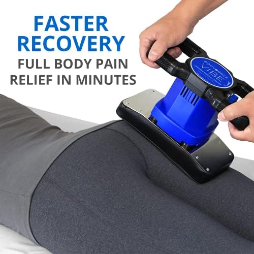 Body Back Vibe 2.0 FSA Eligible - Handheld Orbital Massager for Back Pain Relief - Variable Speed Chiropractic Tool for Muscle Recovery and Relaxation - Professional Quality Massager for Home Use