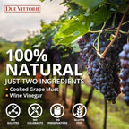 Due Vittorie Oro Gold, Barrel Aged Balsamic Vinegar of Modena IGP, All-Natural, Extra Dense Premium Vinegar Aceto Balsamico di Modena IGP Italy - 8.45 Fl Oz / 250ml