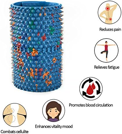 LYAPKO Flat Acupuncture Applicator Chance 6.2 Ag 750 Needles Premium Acupressure Massager for Thick Skin Unique Patented Therapy Massage Tool