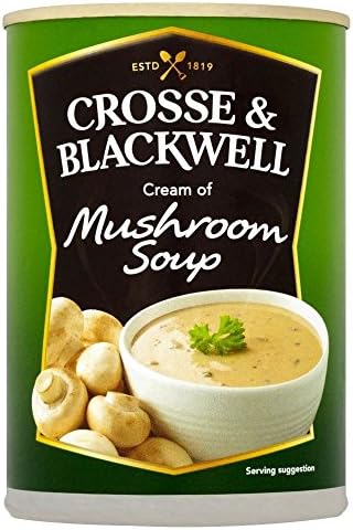 Crosse & Blackwell Cream of Mushroom Soup (400g) - Pack of 2