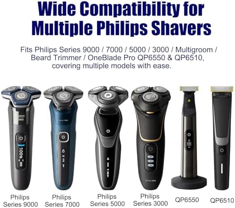 15V Charger Cord Compatible with Philips HQ8505, Replacement Adapter for Norelco One Blade QP6510 QP6520 QP6550, Series 9000 7000 5000 3000 Beard Trimmer & Electric Shaver