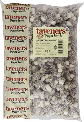 Taveners Coconut Mushrooms 500 Gram Bag (1/2 Kilo)