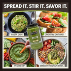 Tuscanini Basil Pesto, 6.7 oz (2 Pack) | Italian Dairy-Free Gourmet Sauce with Cashews & Sunflower Oil | Kosher | Nothing Artificial