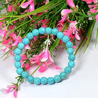 Aleafa Armlet Presents Turquoise Bracelet Crystal Stone 10 Mm Beads for Reiki and Crystal Stones Bracelet (Color : Green) #Aport-4390