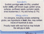 Stoats - Porridge Oat Bars - Blueberry & Honey - 200g