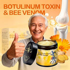 Botulinum Toxin & Bee Venom Bone Healing Cream,Soothing Joint Muscle Rub for Back, Neck, Hands, Feet.
