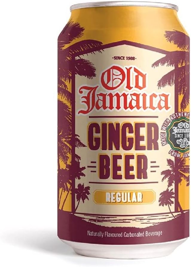 Old Jamaica Ginger Beer Can 300ml (Pack of 4)