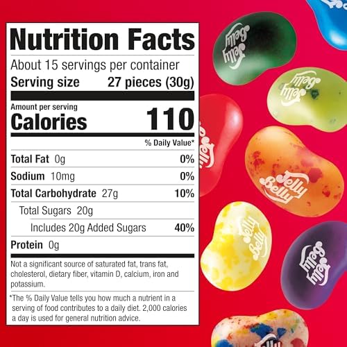 Jelly Belly Signature 40 Jelly Bean Collection - 1 Pound (16 Ounces) Resealable Bag - Genuine, Official, Straight from the Source