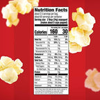 Orville Redenbacher’s Microwave Popcorn, Movie Theater Butter Flavor, 3g Fiber Per Serving, 3.29 oz., 24-Count