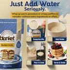Blanket Pancakes and Waffle Mix – Variety Pack - Just Add Water, No Preservatives – Clean Breakfast Staple with Homestyle Taste – Non-GMO, Comfort Food Classic - 16 oz (3 Pack)