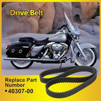 Drive Belt Replace 40307-00 Compatible with Harley-Davidson 00-06 Softail Series, 135T, 1-1/8 Inch Width