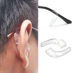 25 Pairs Eyeglasses Ear Grip Ear Hooks, Anti-Slip Holder Eyeglasses Stoppers Temple Tips Sleeve Retainer Eyewear Retainers Spectacle Stay For Eyeglasses, Sunglasses, Reading Glasses