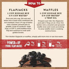 Kodiak Cakes Protein Pancake Power Cakes, Flapjack and Waffle Baking Mix, Dark Chocolate, 18 Ounce (Pack of 6)