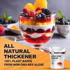 It's Just Agar Agar Powder - Vegan Gelatin Substitute, Plant Based, Non-GMO, Unflavored - 6oz