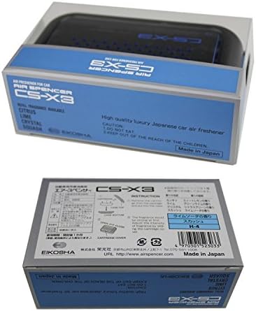 CSX3 Squash Air Spencer Bundle of CS-X3 Squash Air Freshener Unit and Refill Cartridge 2 Packs