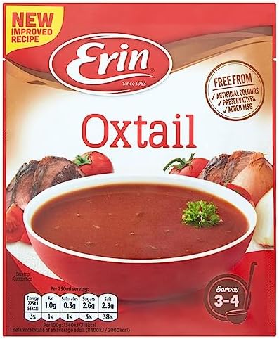 Erin Irish Oxtail Soup - 57g (Pack of 6)Q