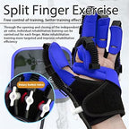 Rehabilitation Robot Gloves,Finger Training Rehab Orthotics Rehabilitation Gloves with Single Finger Training and Mirror Mode, for Stroke Hemiplegia Hand Function Recovery,L,Right Hand