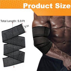 2 Pcs Adjustable Elastic Knee Wrap Compression Bandage Brace Support for Women and Man， Legs ain Relief, Stabilising Ligaments, Joint Pain, Squat, Basketball,Running,Tennis,Volleyball，Football