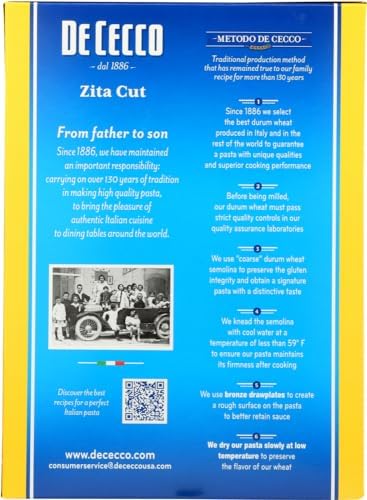 De Cecco Pasta Zita Cut