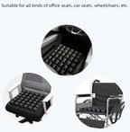 Inflatable Seat Cushionair Inflatable Chair Air Seat Car Portable Breathable Comfort Orthopedics Pain Pressure Relief Cushion,Adjustable Bubble,for Wheelchair,Car,Office,Home (49-Point Cushion)