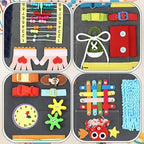 Fidget Apron for Elderly Fidget Blanket for Dementia Alzheimer's Therapy Activity Apron Anxiety Relief supplies(Grey)