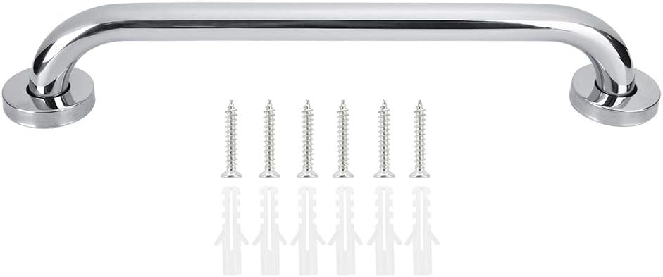 16 Inch Grab Bars for Bathtubs and Showers, Anti Slip Shower Grab Bars Stainless Steel Shower Handle Toilet Handicap Elderly Senior Assist Bathroom Saft Handle