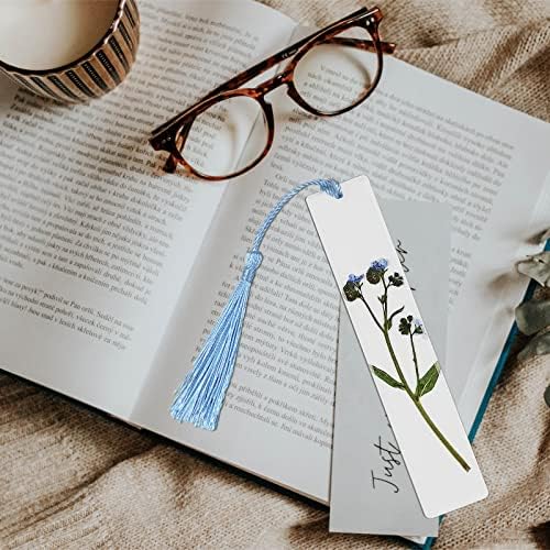 50 Pcs Natural Forget Me Not Pressed Dried Flowers Blue Don't Forget Me Dried Flower Real for Resin Jewelry Candle Card Making Nail Art DIY Home Decoration
