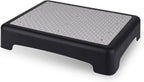 One Step Stool for Adults & Seniors, Indoor/Outdoor Portable Stair Assist, Platform Step, Non-Slip Bathroom, Step Stool for Car, Bedside, Office, Shower, Stairs, Bed, 450lbs Capacity (Grey)