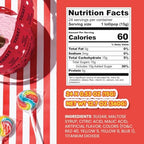 24 Circus Rainbow Lollipops Individually Wrapped, Bursting with Fruity Flavor, Great Swirl Lollipops for Kids Birthday Parties, Party Favor Candy and Cake Toppers, By 4YoreElves (Pack of 24)